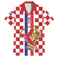 Custom Croatia Football Family Matching Mermaid Dress and Hawaiian Shirt Vatreni 2026 Ready For The World - Wonder Print Shop