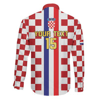 Custom Croatia Football Family Matching Mermaid Dress and Hawaiian Shirt Vatreni 2026 Ready For The World - Wonder Print Shop