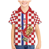 Custom Croatia Football Family Matching Mermaid Dress and Hawaiian Shirt Vatreni 2026 Ready For The World - Wonder Print Shop