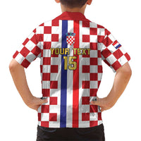 Custom Croatia Football Family Matching Puletasi and Hawaiian Shirt Vatreni 2026 Ready For The World - Wonder Print Shop