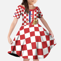 Custom Croatia Football Family Matching Puletasi and Hawaiian Shirt Vatreni 2026 Ready For The World - Wonder Print Shop