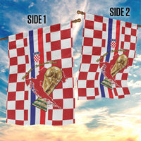 Croatia Football Garden Flag Vatreni 2026 Ready For The World - Wonder Print Shop