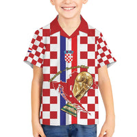 Custom Croatia Football Hawaiian Shirt Vatreni 2026 Ready For The World - Wonder Print Shop