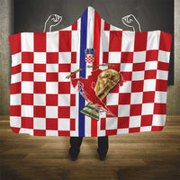 Croatia Football Hooded Blanket Vatreni 2026 Ready For The World - Wonder Print Shop