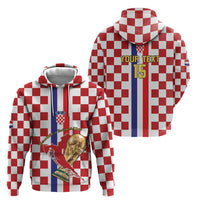 Custom Croatia Football Hoodie Vatreni 2026 Ready For The World - Wonder Print Shop
