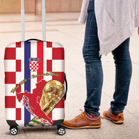 Croatia Football Luggage Cover Vatreni 2026 Ready For The World - Wonder Print Shop