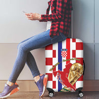 Croatia Football Luggage Cover Vatreni 2026 Ready For The World - Wonder Print Shop