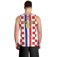 Custom Croatia Football Men Tank Top Vatreni 2026 Ready For The World - Wonder Print Shop
