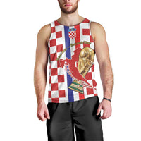 Custom Croatia Football Men Tank Top Vatreni 2026 Ready For The World - Wonder Print Shop