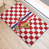 Croatia Football Rubber Doormat Vatreni 2026 Ready For The World - Wonder Print Shop