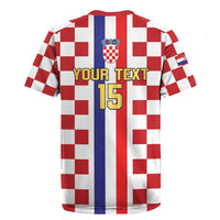 Custom Croatia Football Rugby Jersey Vatreni 2026 Ready For The World - Wonder Print Shop
