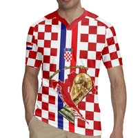 Custom Croatia Football Rugby Jersey Vatreni 2026 Ready For The World - Wonder Print Shop