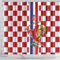 Croatia Football Shower Curtain Vatreni 2026 Ready For The World - Wonder Print Shop