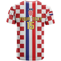 Custom Croatia Football T Shirt Vatreni 2026 Ready For The World - Wonder Print Shop