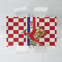 Croatia Football Tablecloth Vatreni 2026 Ready For The World - Wonder Print Shop