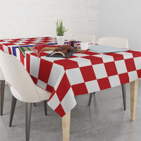 Croatia Football Tablecloth Vatreni 2026 Ready For The World - Wonder Print Shop