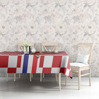 Croatia Football Tablecloth Vatreni 2026 Ready For The World - Wonder Print Shop