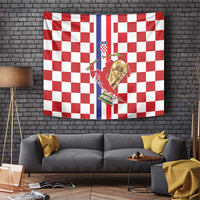 Croatia Football Tapestry Vatreni 2026 Ready For The World - Wonder Print Shop