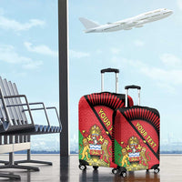 Personalised Malawi Luggage Cover Coat Of Arms - Flag Style - Wonder Print Shop
