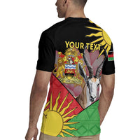 Personalised Malawi Thomsons Gazelle Rugby Jersey Lotus - African Pattern - Wonder Print Shop