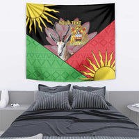 Personalised Malawi Thomsons Gazelle Tapestry Lotus - African Pattern - Wonder Print Shop