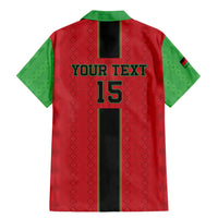 Custom Malawi Football Family Matching Mermaid Dress and Hawaiian Shirt Go Flames - Wonder Print Shop