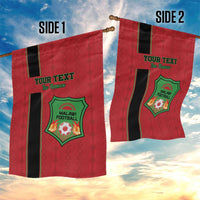 Custom Malawi Football Garden Flag Go Flames - Wonder Print Shop