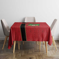 Custom Malawi Football Tablecloth Go Flames - Wonder Print Shop