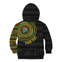 Personalised South Africa Kid Hoodie African Tribal Pattern