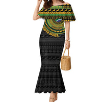 Personalised South Africa Mermaid Dress African Tribal Pattern