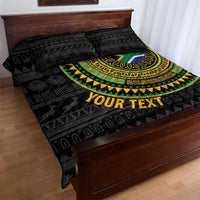 Personalised South Africa Quilt Bed Set African Tribal Pattern