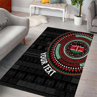 Personalised Kenya Area Rug African Tribal Pattern