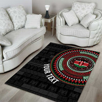 Personalised Kenya Area Rug African Tribal Pattern