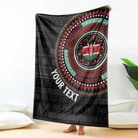 Personalised Kenya Blanket African Tribal Pattern