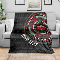 Personalised Kenya Blanket African Tribal Pattern