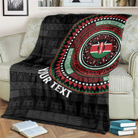 Personalised Kenya Blanket African Tribal Pattern