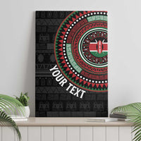 Personalised Kenya Canvas Wall Art African Tribal Pattern
