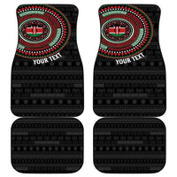 Personalised Kenya Car Mats African Tribal Pattern