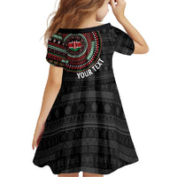 Personalised Kenya Family Matching Mermaid Dress and Hawaiian Shirt African Tribal Pattern