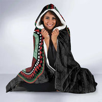 Personalised Kenya Hooded Blanket African Tribal Pattern