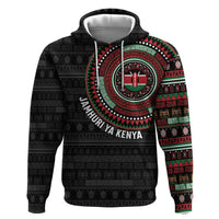 Personalised Kenya Hoodie African Tribal Pattern