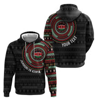 Personalised Kenya Hoodie African Tribal Pattern