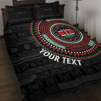 Personalised Kenya Quilt Bed Set African Tribal Pattern