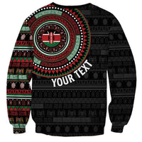 Personalised Kenya Sweatshirt African Tribal Pattern