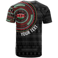 Personalised Kenya T Shirt African Tribal Pattern