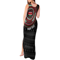Personalised Kenya Tank Maxi Dress African Tribal Pattern