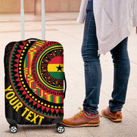Personalised Ghana Luggage Cover African Tribal Mix Kente Patterns