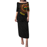 Personalised Ghana Puletasi African Tribal Mix Kente Patterns