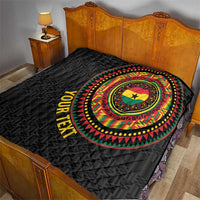 Personalised Ghana Quilt African Tribal Mix Kente Patterns