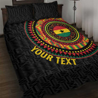 Personalised Ghana Quilt Bed Set African Tribal Mix Kente Patterns